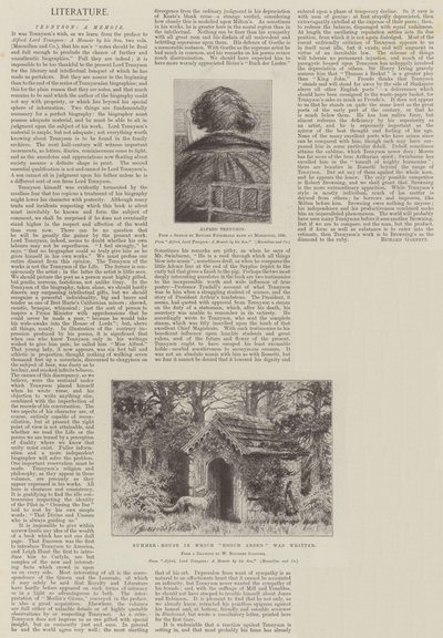 Tennyson, una memoria de William Biscombe Gardner